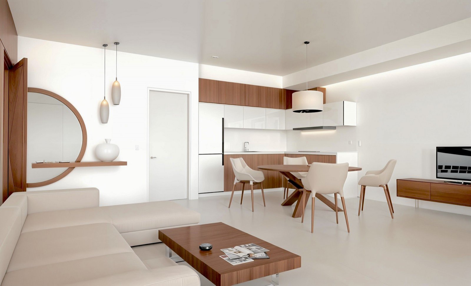 Nowy apartament z trzema sypialniami i widokiem na morze, 200 m od plaży, 2 baseny bez krawędzi, Kalyves, Apokoronas, Chania, Kreta