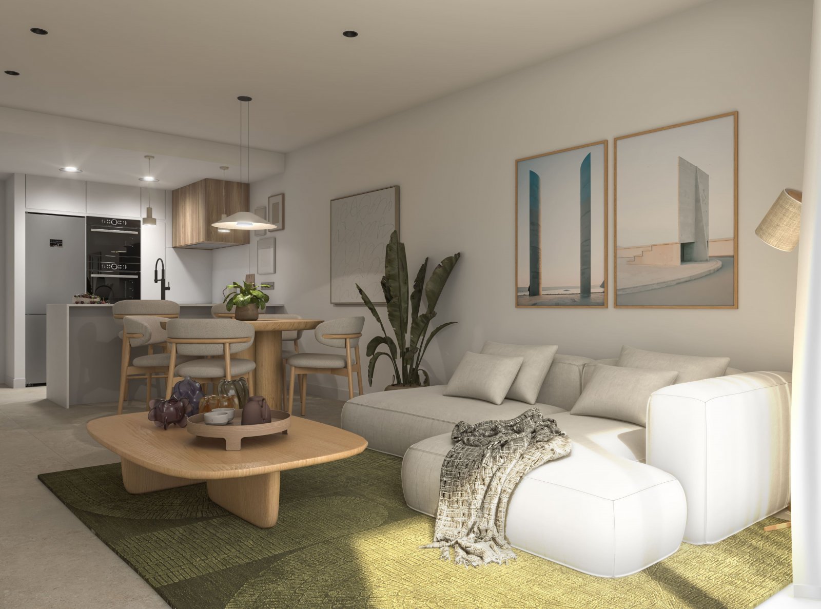 Nowoczesne apartamenty z widokiem na morze, Guardamar del Segura