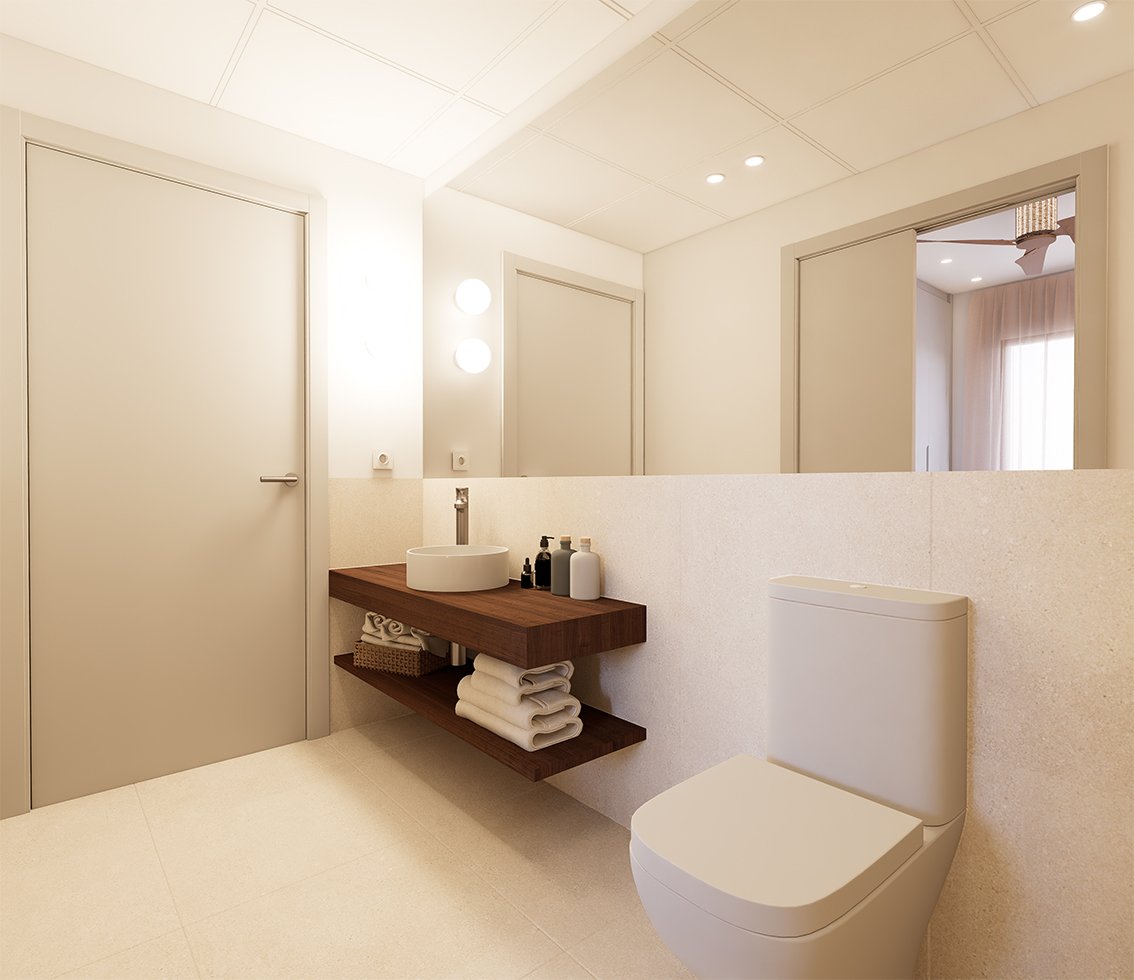 Nowoczesne apartamenty 300 m od plaży z widokiem na morze, Torrevieja