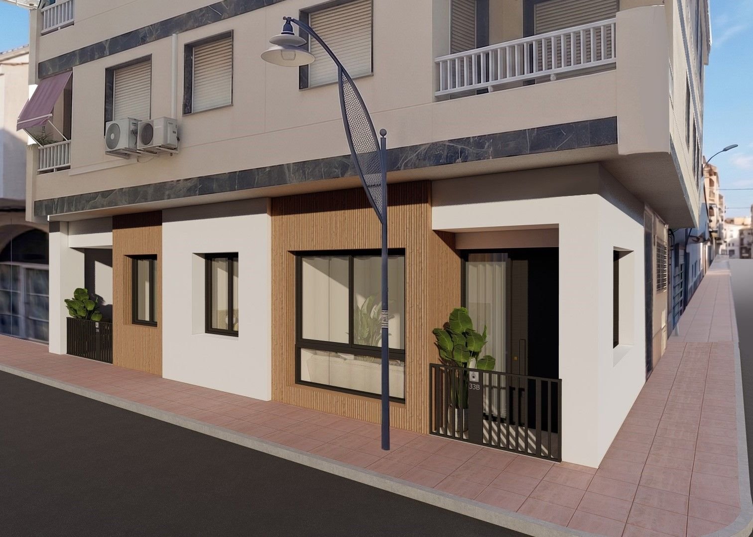 Ekskluzywne apartamenty na parterze 300 m od plaży, Santiago de la Ribera