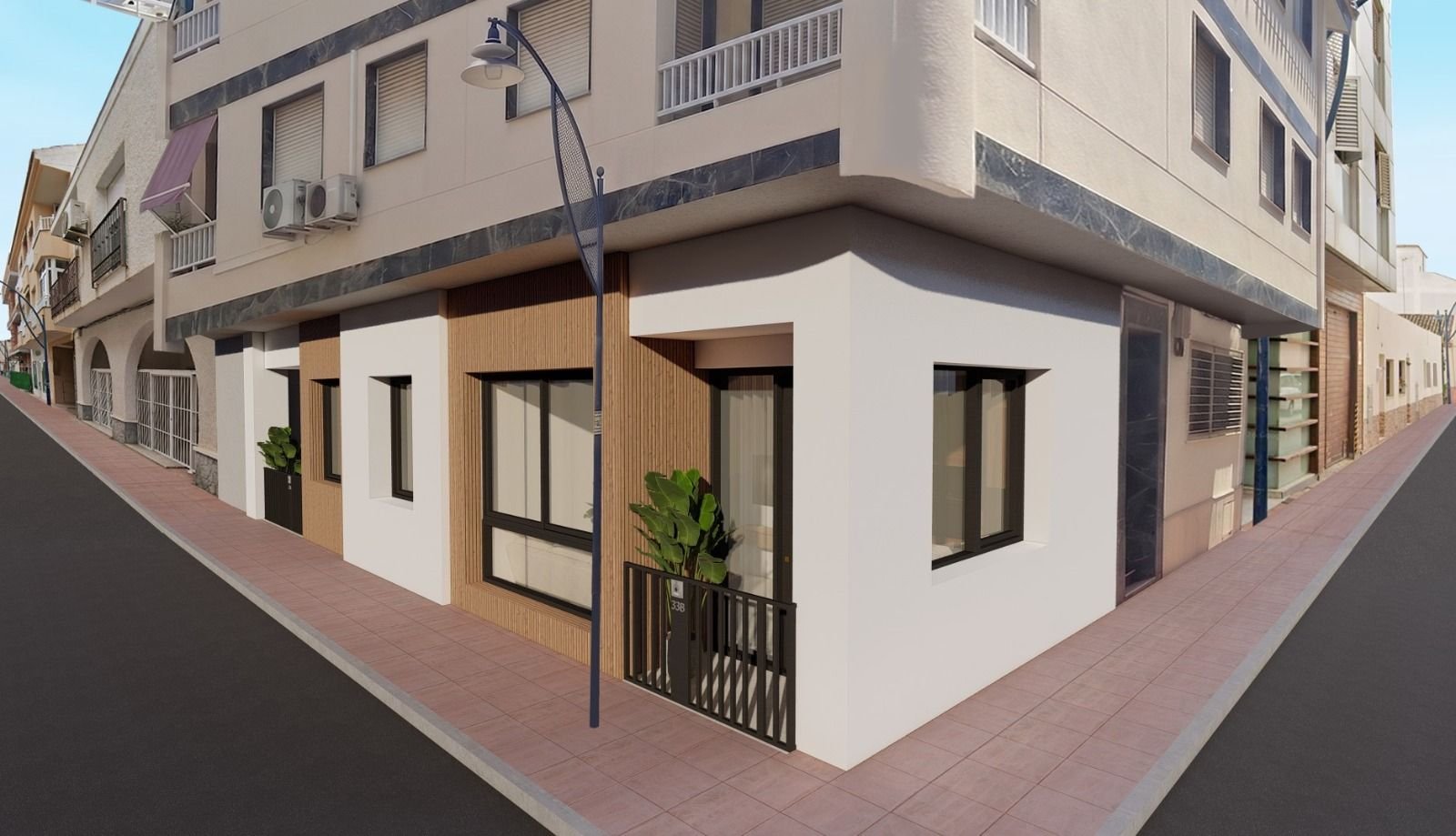 Ekskluzywne apartamenty na parterze 300 m od plaży, Santiago de la Ribera