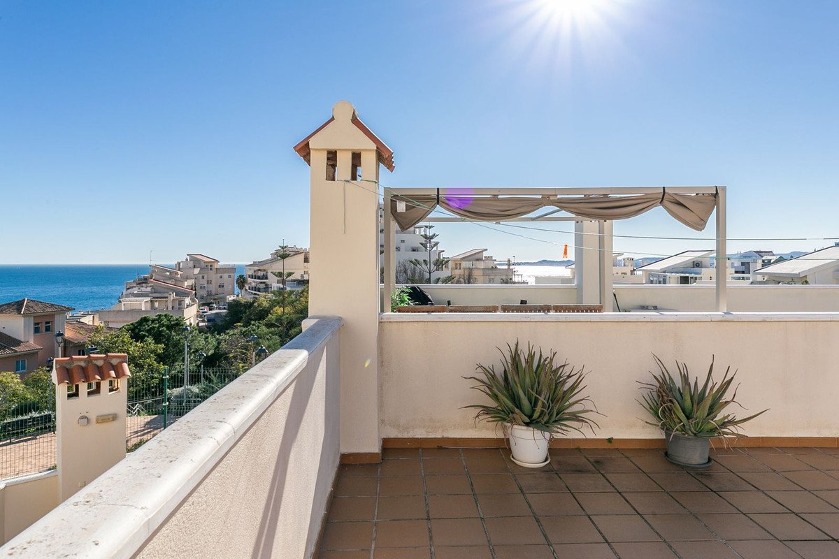 Penthouse mit Solarium, Garage und Meerblick, Benalmádena, Spanien