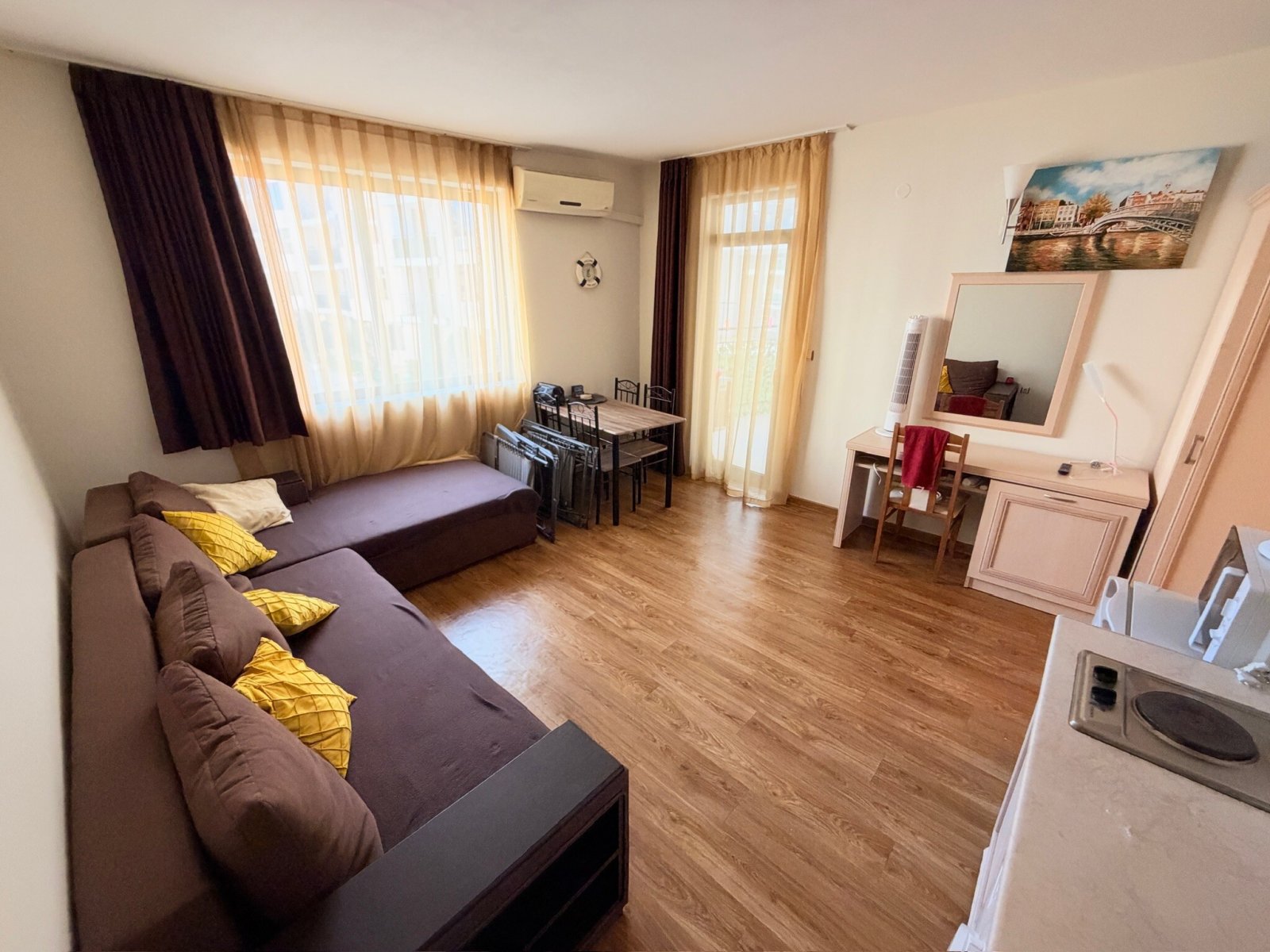 Sunny Beach: Mieszkanie dwupokojowe z widokiem na basen w kompleksie Avalon, Słoneczny Brzeg, Bułgaria 