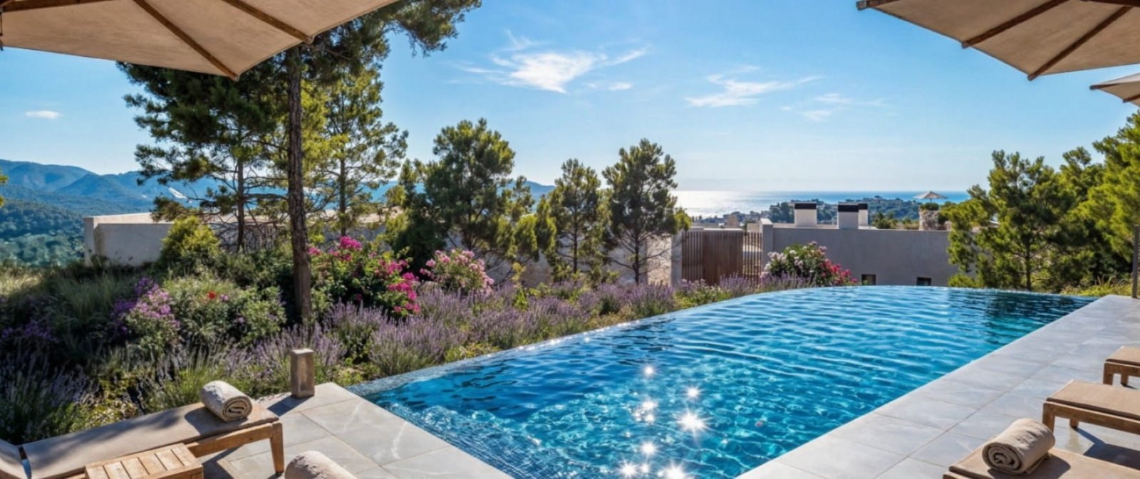 Penthouse z 3 sypialniami i solarium 107 m² nad morzem, Calvià, Hiszpania