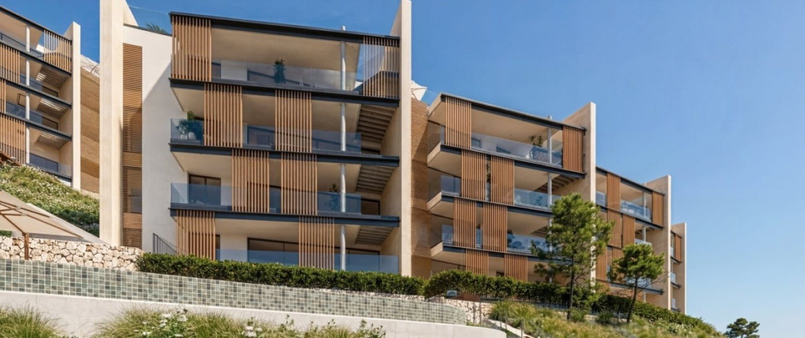 Penthouse z 3 sypialniami i solarium 107 m² nad morzem, Calvià, Hiszpania
