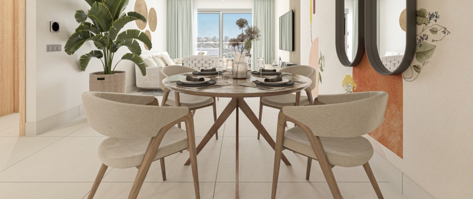 Penthouse z 2 sypialniami i solarium o powierzchni 54 m² z widokiem na morze, Manilva, Hiszpania
