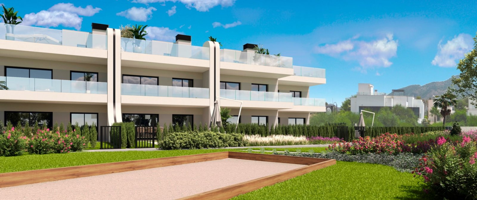 Penthouse z 3 sypialniami i solarium o powierzchni 117 m² w La Manga Club, Cartagena, Hiszpania