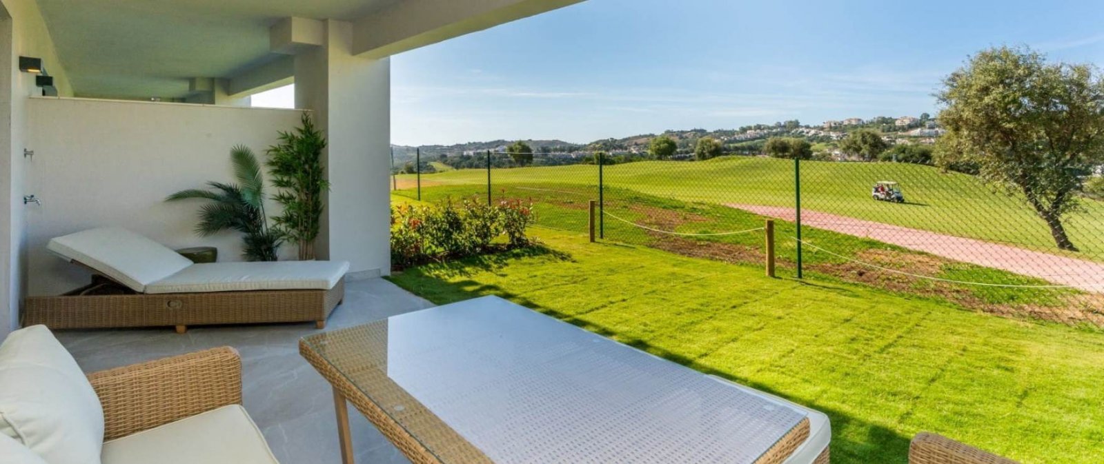 3-pokojowy dom szeregowy na pierwszej linii pola golfowego w La Cala, Mijas, Hiszpania