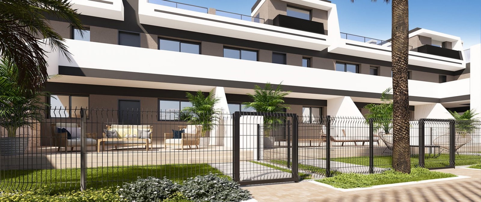 Apartament typu duplex z 3 sypialniami i tarasami o powierzchni 80 m², Denia, Hiszpania