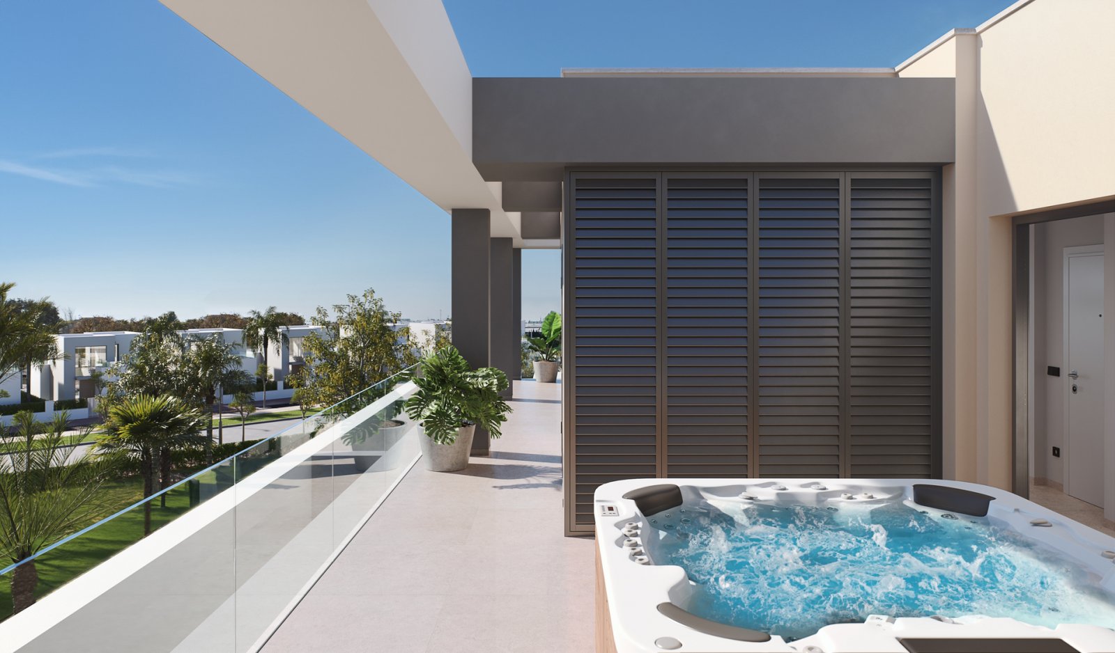 Nowy penthouse z basenem i garażem w kurorcie Santa Rosalía, Torre-Pacheco, Hiszpania