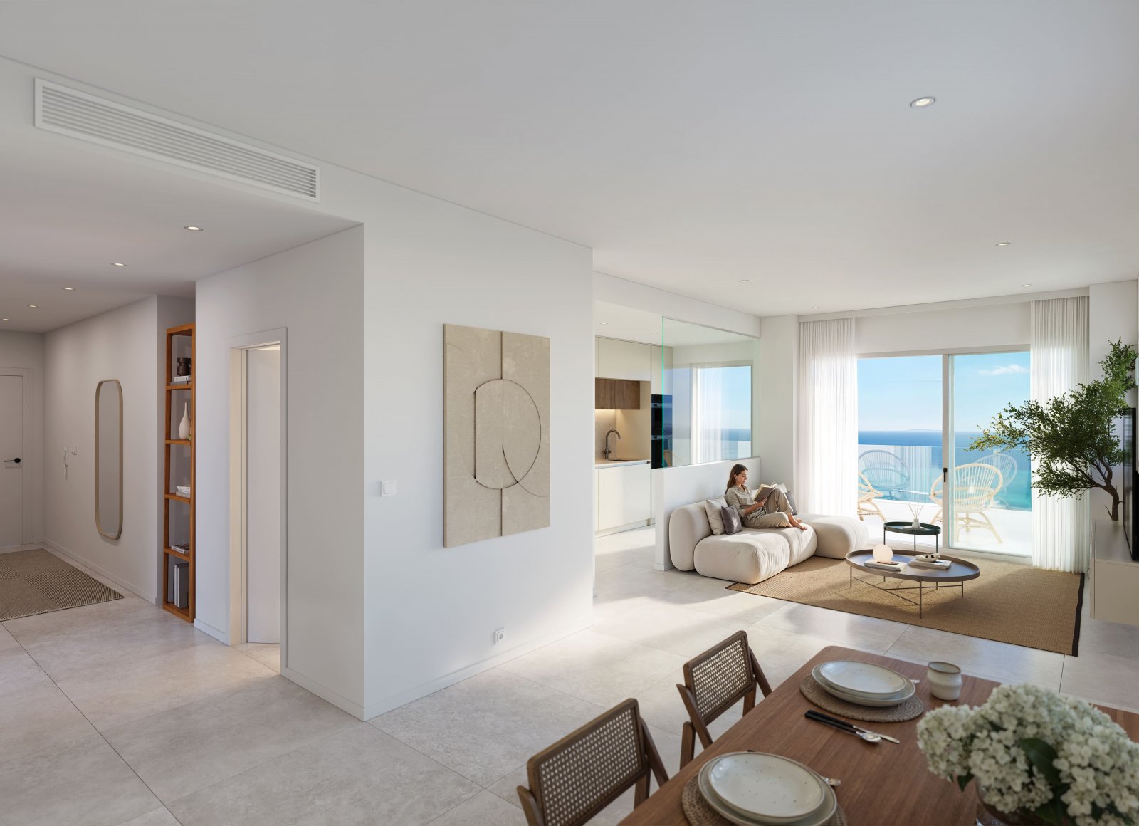 Luxuriöse Apartments und Penthäuser am Meer mit Swimmingpool, Villajoyosa