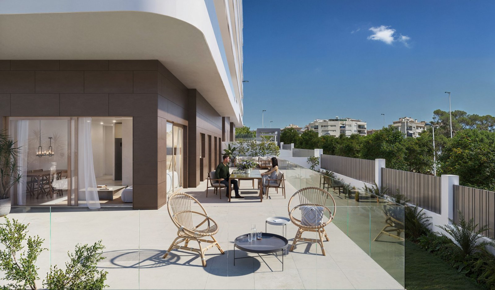 Luxuriöse Apartments und Penthäuser am Meer mit Swimmingpool, Villajoyosa