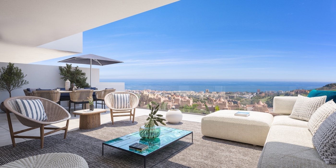 Ekskluzywne apartamenty z widokiem na morze, Manilva