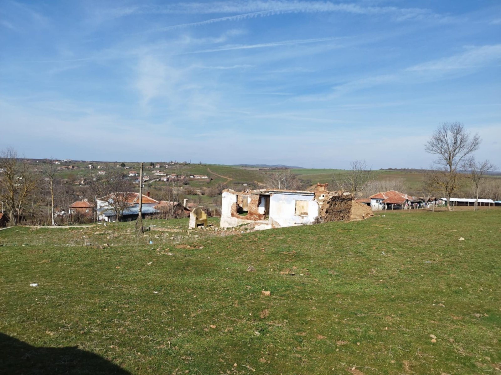 Działka na sprzedaż w wiosce Popowo, region Jamboł.