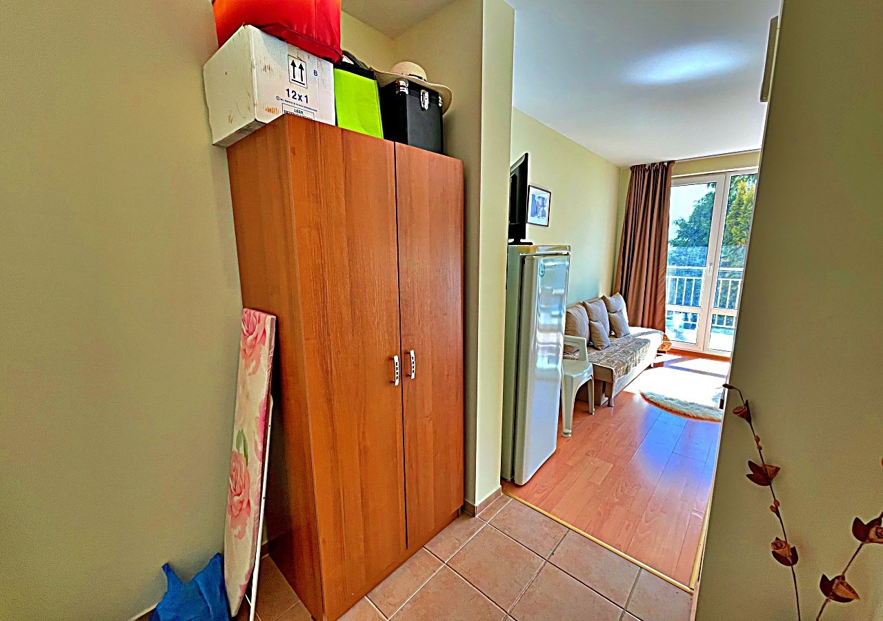 Studio z widokiem na basen w Imperial Fort Club, Sveti Vlas – 44 m², parter, 59.900 €