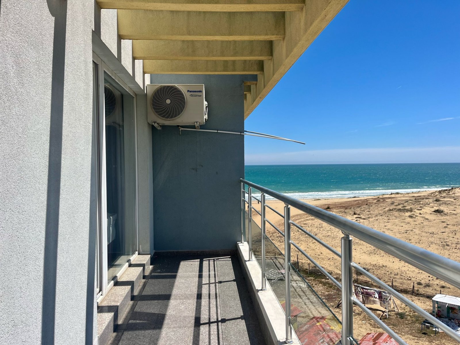 Apartament z 1 sypialnią i widokiem na morze w kompleksie Kristal, Nessebar