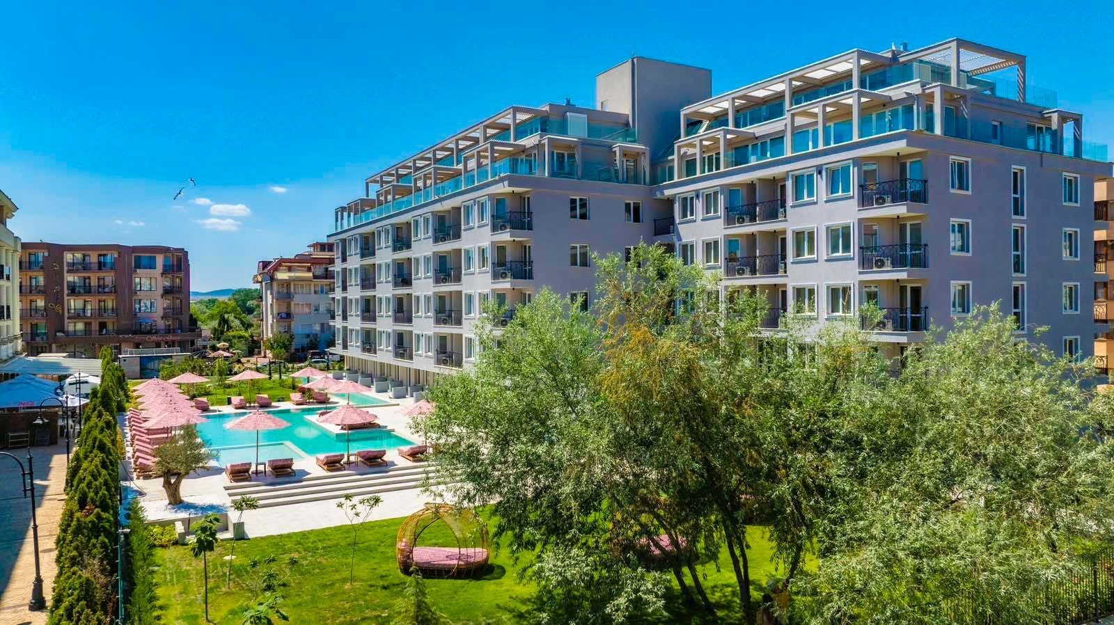 Mieszkanie w Jadore Secret Garden, Sunny Beach