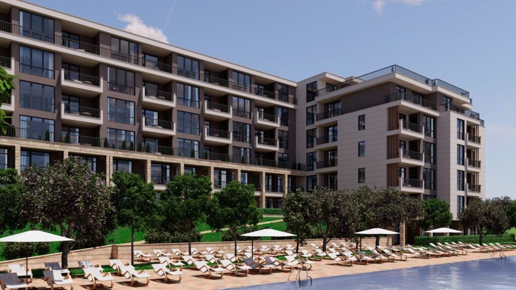 Apartament w kompleksie Sorento Sole Mare Premium, Sveti Vlas