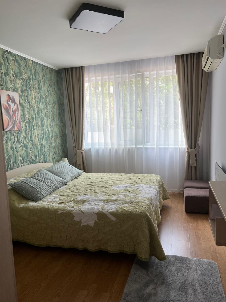 Trzypokojowe mieszkanie w kompleksie mieszkaniowym Green Fort w Słonecznym Brzegu.