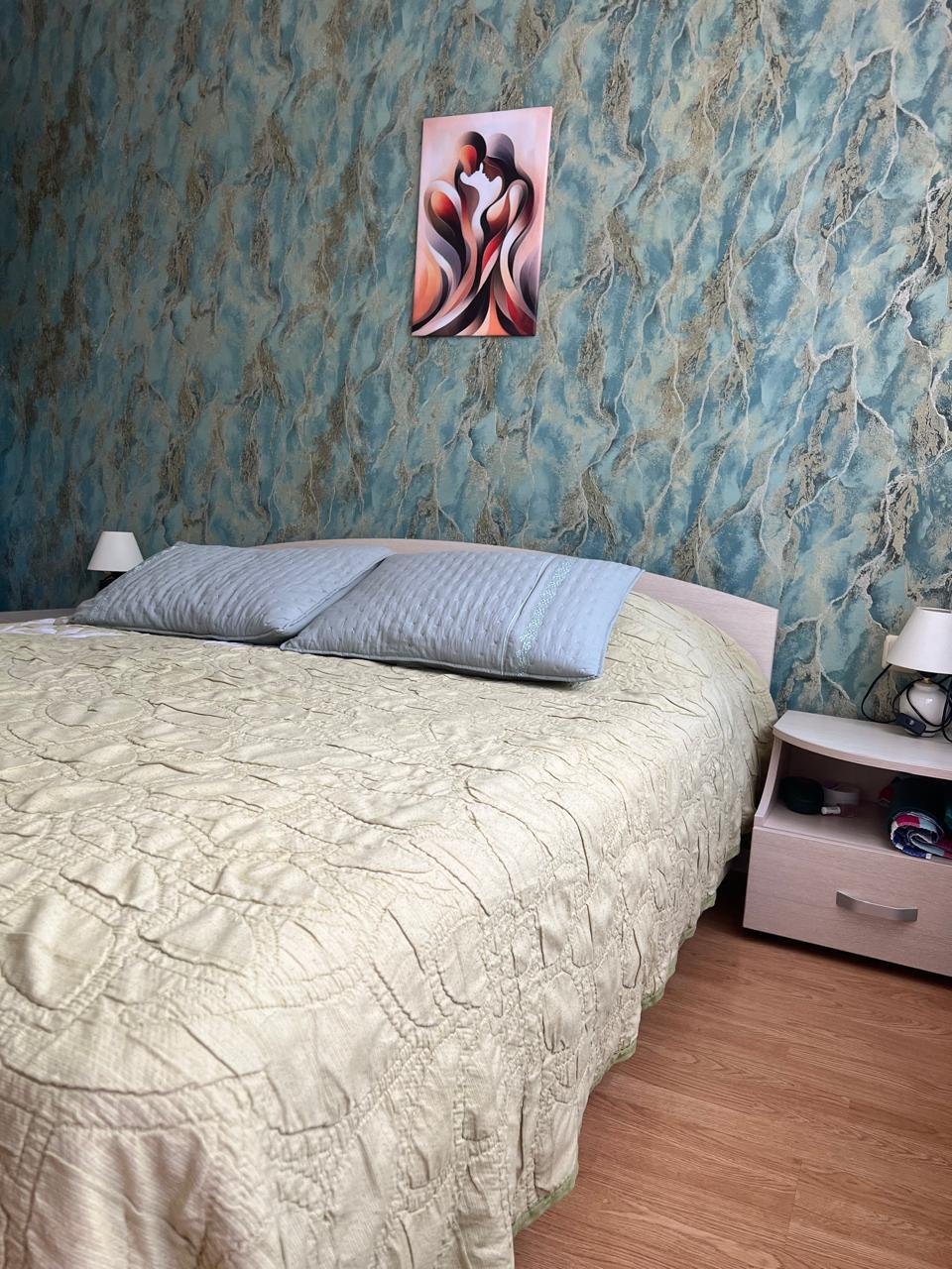 Trzypokojowe mieszkanie w kompleksie mieszkaniowym Green Fort w Słonecznym Brzegu.