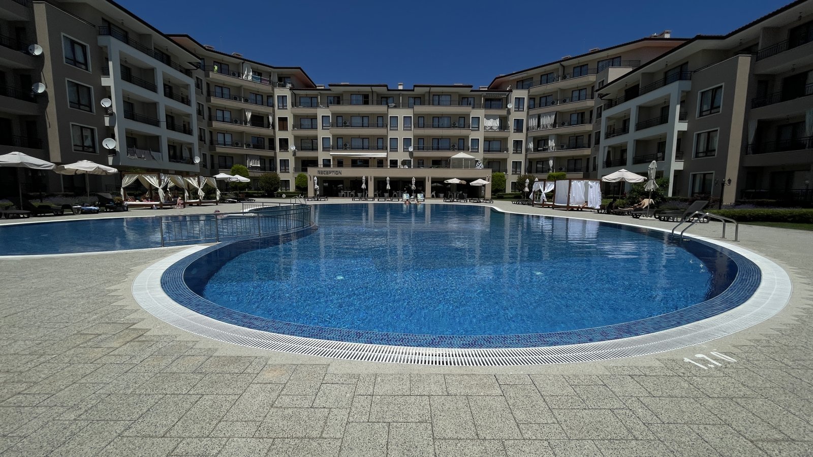 Przestronne mieszkanie 2-pokojowe z widokiem na morze i góry – Sea Dreams, Sveti Vlas