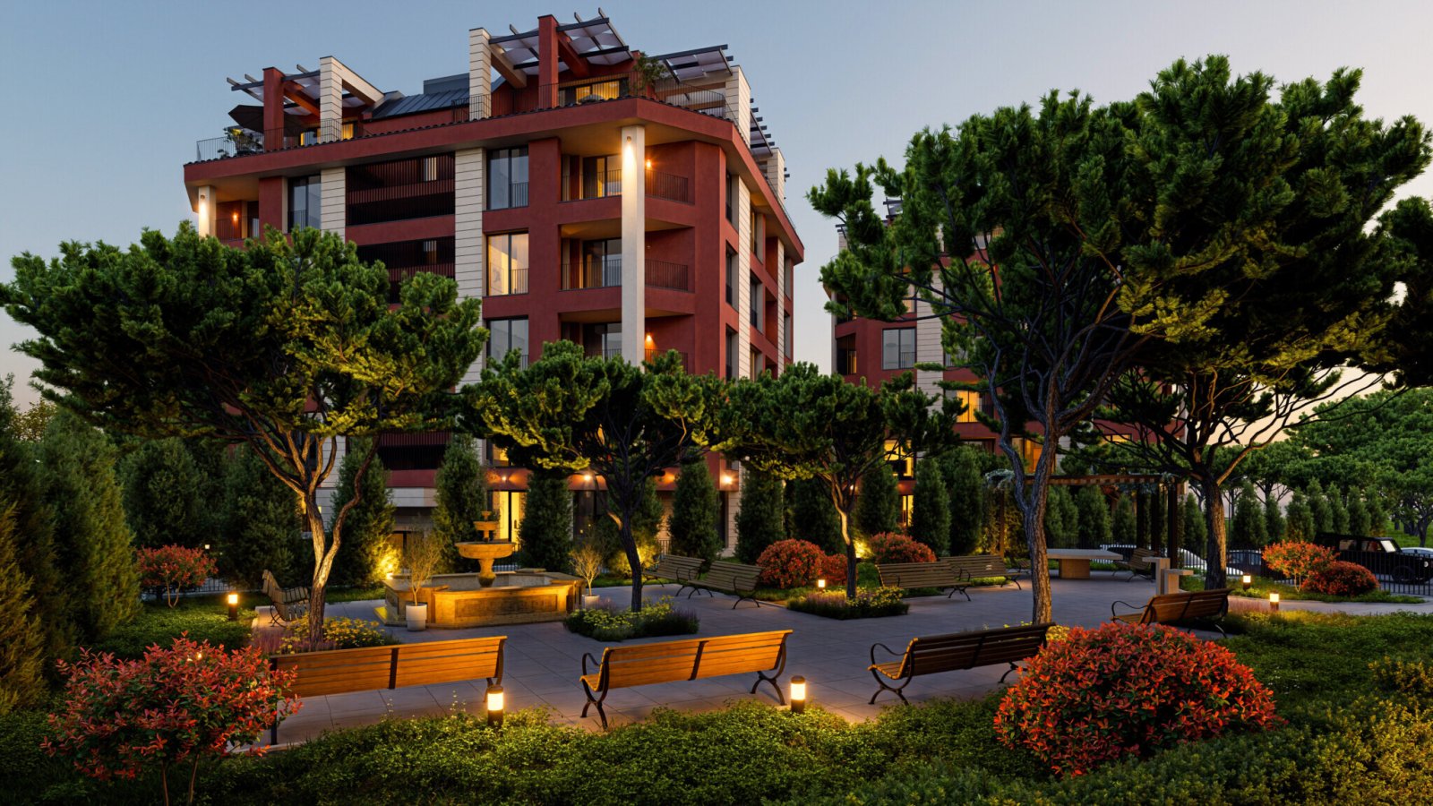 Apartamenty w kompleksie Sunny View Central Sunny Beach Bułgaria