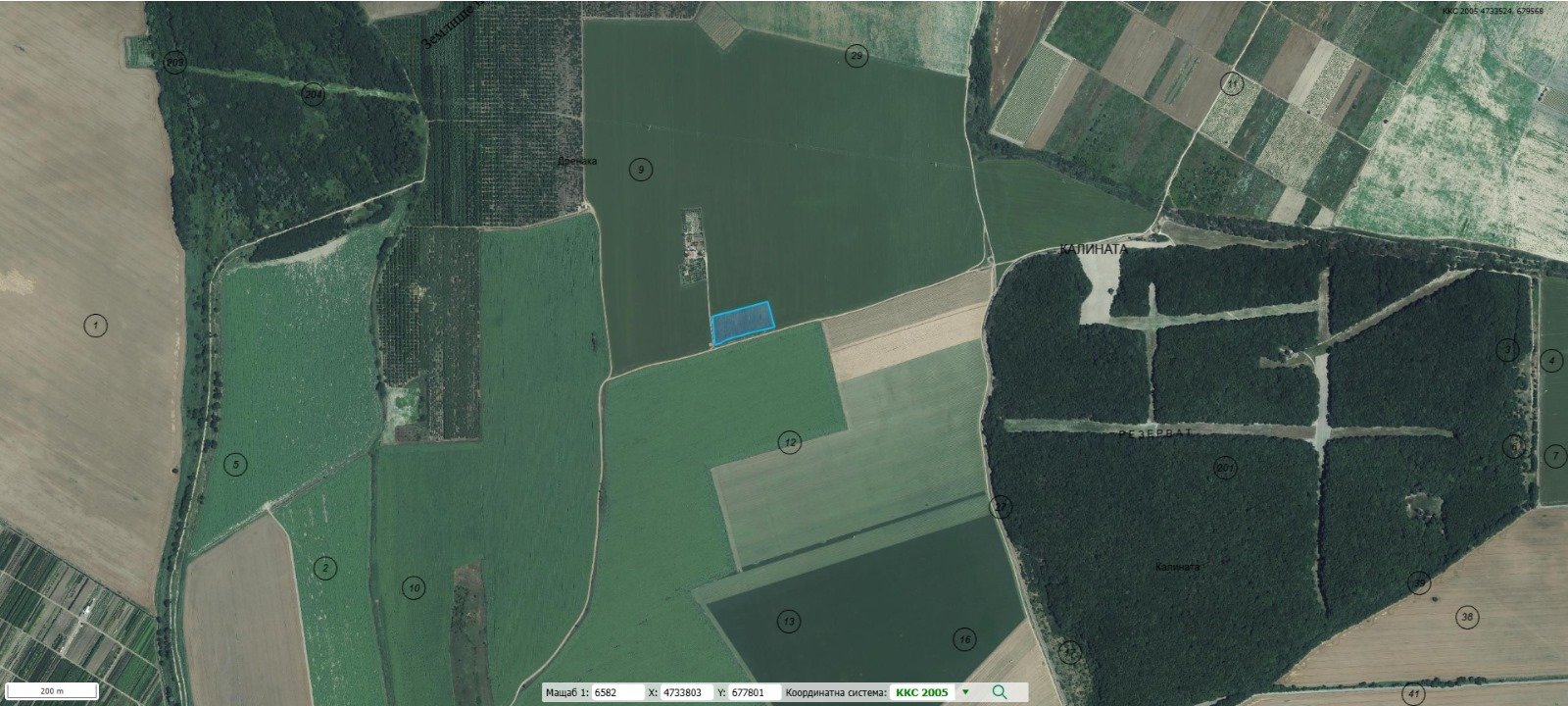 Działka w wiosce Tankovo, region Burgas, Bułgaria