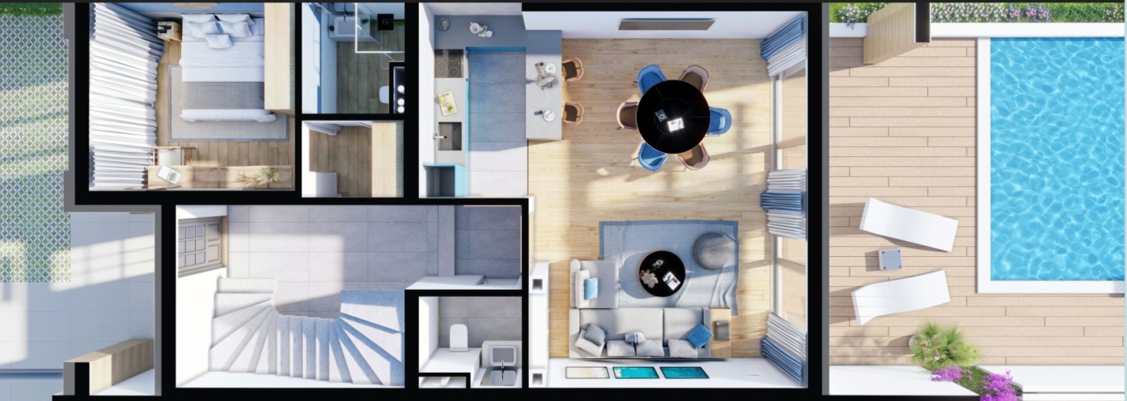 Ekskluzywny trzypiętrowy dom bezpośrednio nad morzem w dzielnicy Kraimorie, Burgas