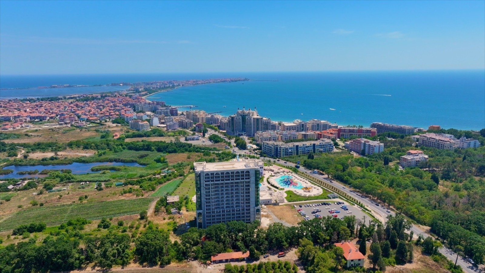 W pełni wyposażone, gotowe do zamieszkania apartamenty w nowym kompleksie budynków w Pomorie z odroczoną płatnością do 2033 roku