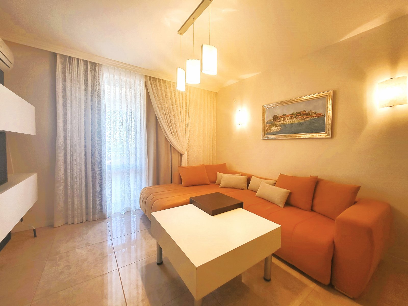 3-pokojowe mieszkanie z widokiem na morze, bezpośrednio przy plaży w Costal Dreams, Sveti Vlas, Bułgaria