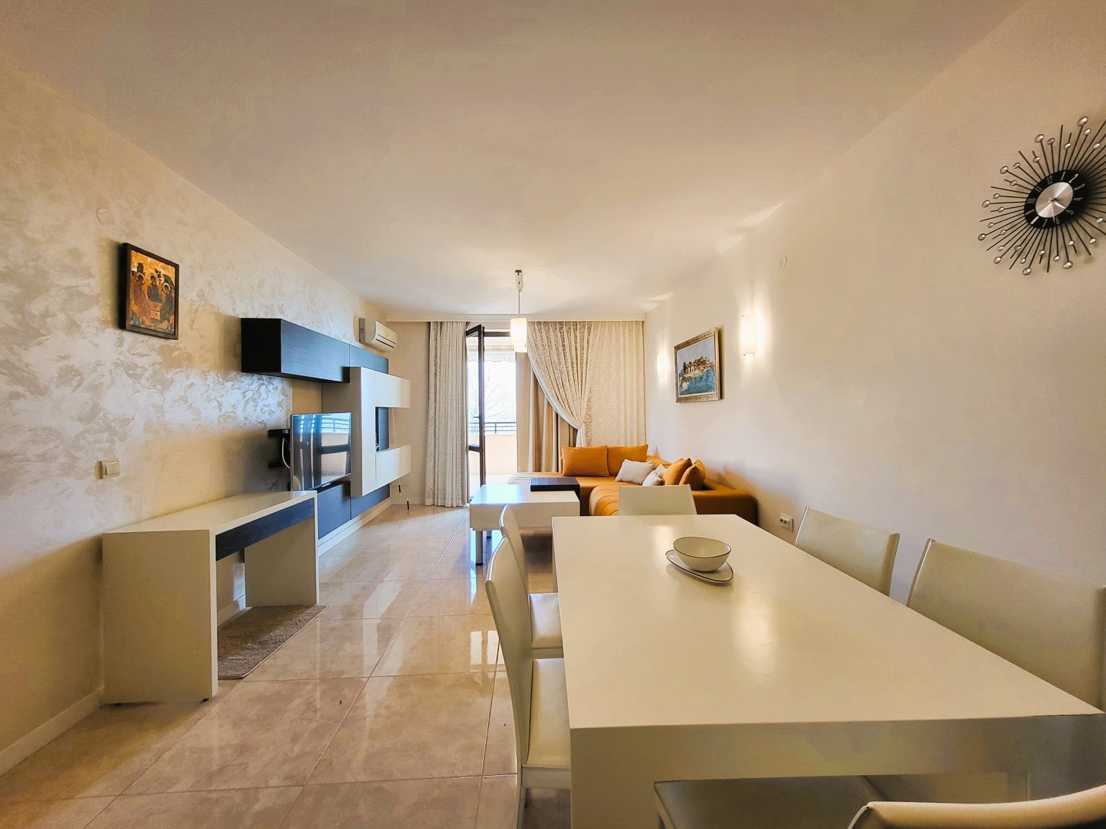 3-pokojowe mieszkanie z widokiem na morze, bezpośrednio przy plaży w Costal Dreams, Sveti Vlas, Bułgaria