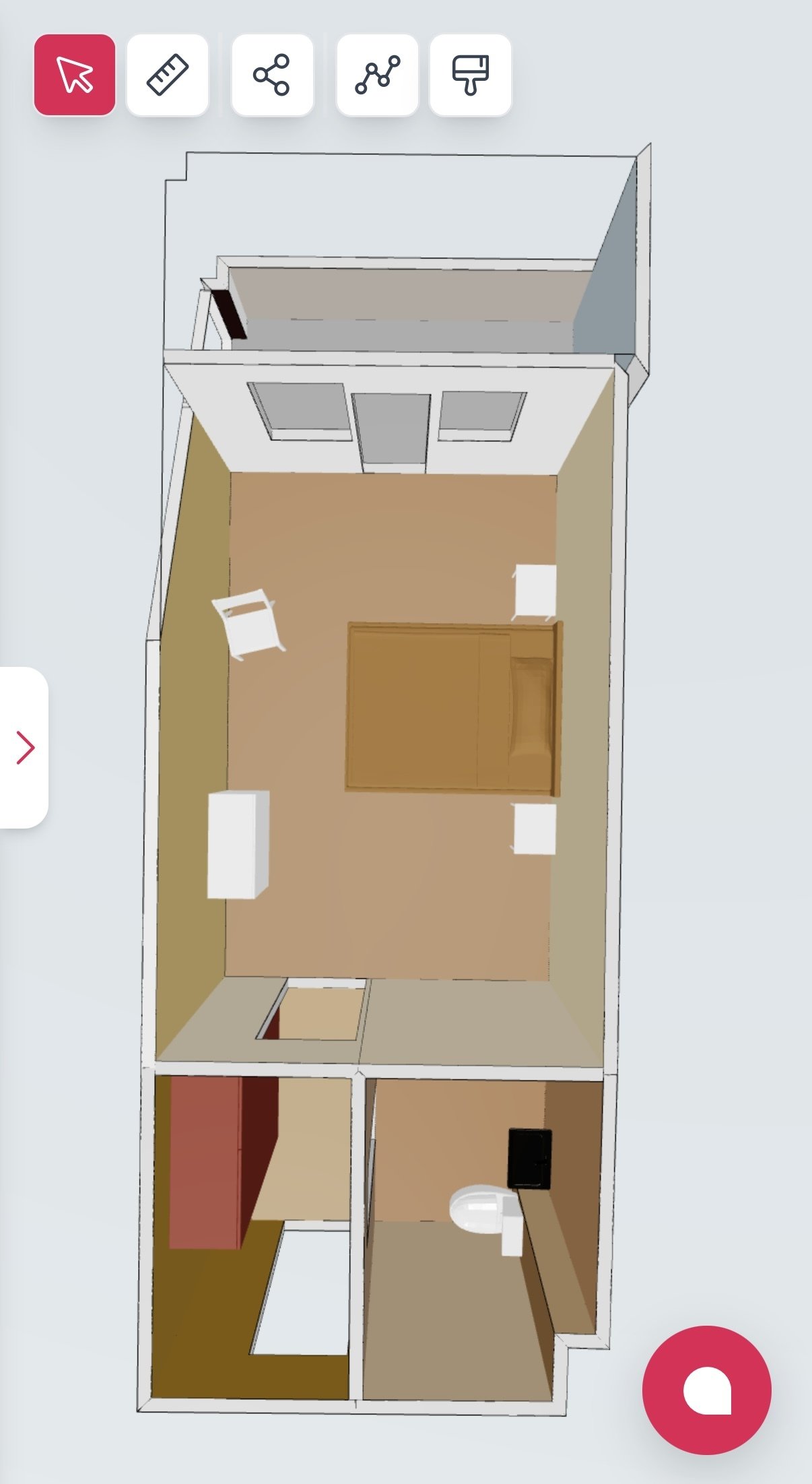 Studio w kompleksie Sommerkomplex