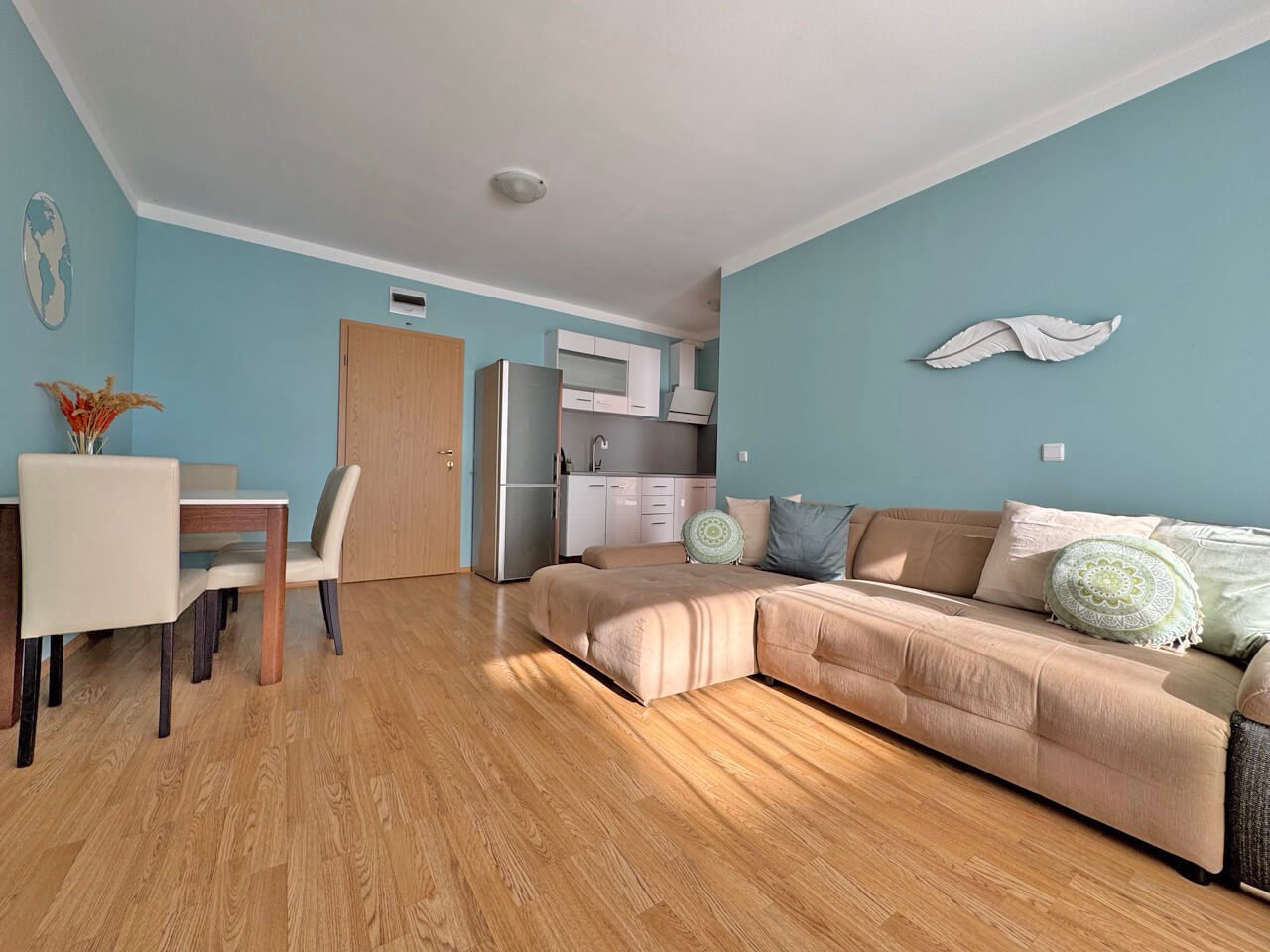 Dwupokojowe mieszkanie w kompleksie Diamond Bay nad Słonecznym Brzegiem