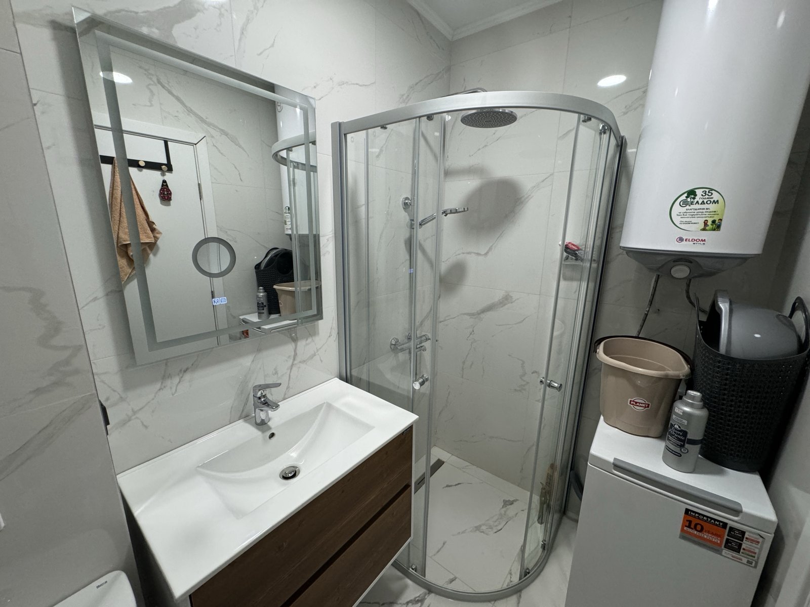 Dwupokojowy apartament w kompleksie Domenico na Słonecznym Brzegu