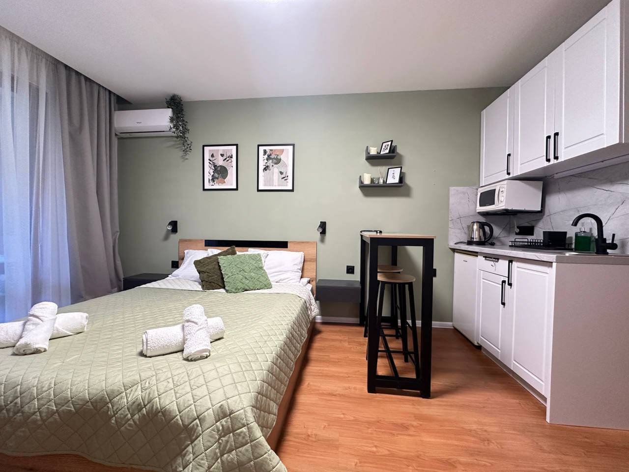 Studio im Komplex Prestige Fort Beach in Sveti Vlas — Studio w kompleksie Prestige Fort Beach w Sveti Vlas