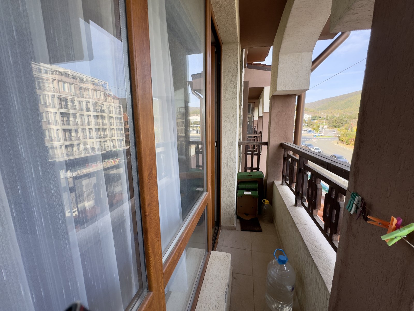 Studios w kompleksie mieszkalnym Panorama Bay 1 z widokiem na morze w Sveti Vlas