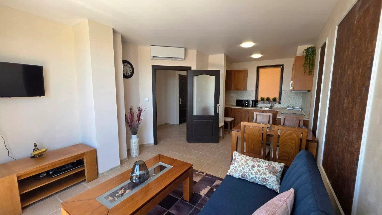 Trzypokojowa mała willa typu maisonette z widokiem na morze w kompleksie Bay View Villas, Kosharitsa, Bułgaria