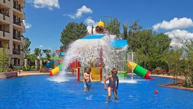 1+1-apartament w kompleksie Cascadas Family Resort w pobliżu Sonnenberga, Bułgaria