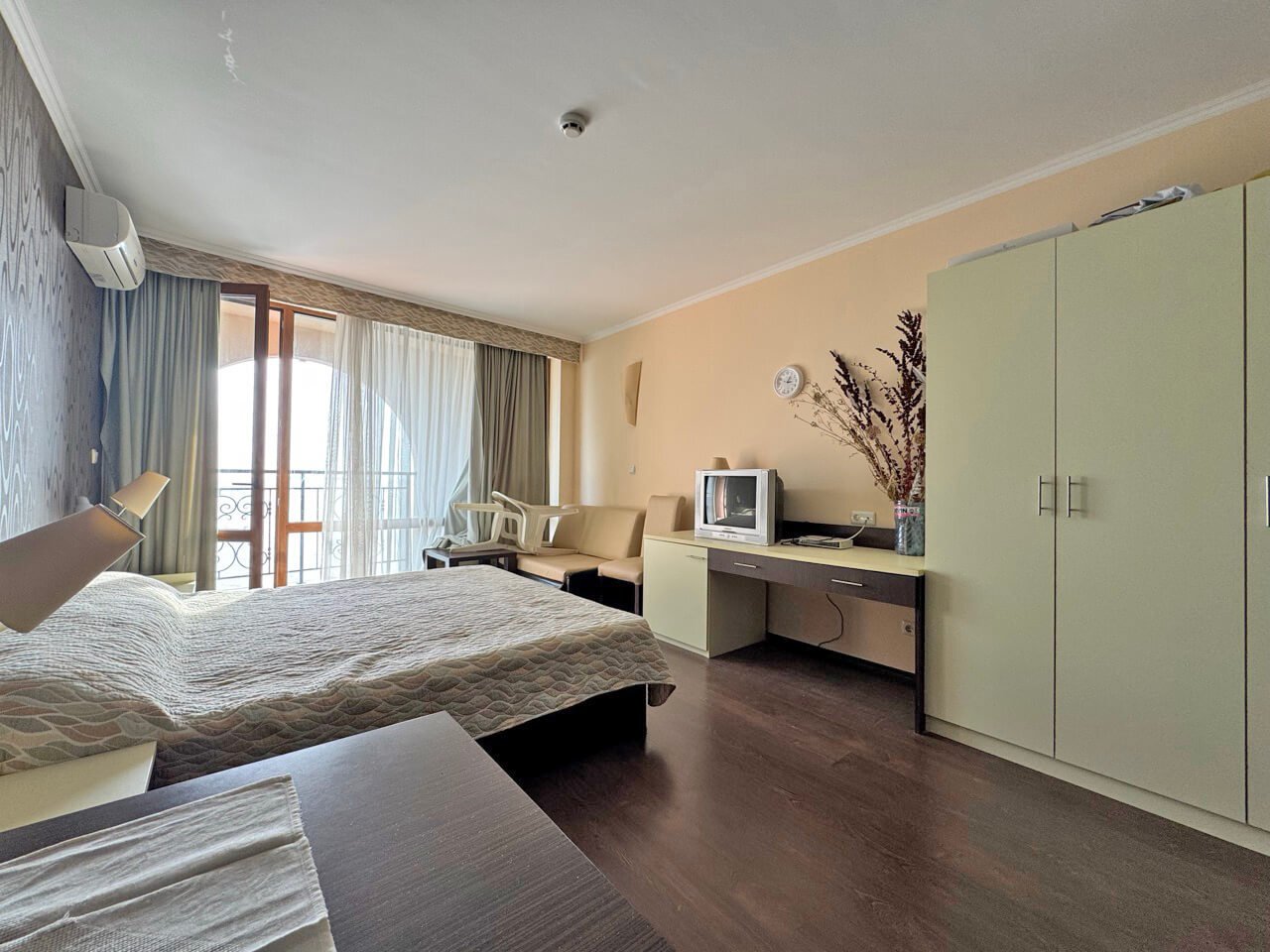 Studio im Komplex Grand Hotel z widokiem na morze w Sveti Vlas, Bułgaria