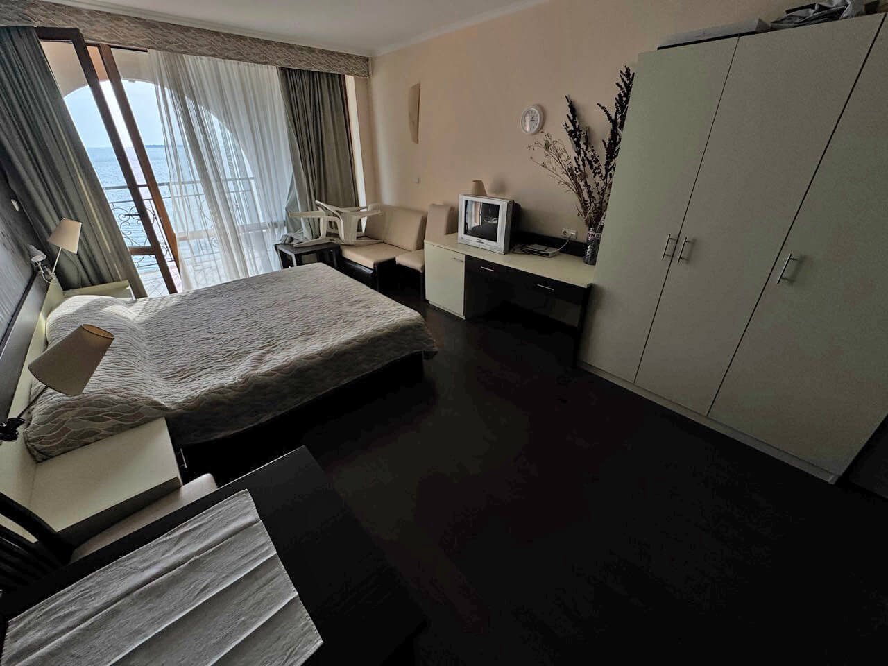 Studio im Komplex Grand Hotel z widokiem na morze w Sveti Vlas, Bułgaria