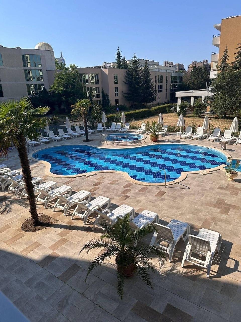 Studio im Komplex Solemar am Sonnenstrand, Bulgarien Studio w kompleksie Solemar nad Słonecznym Brzegiem, Bułgaria