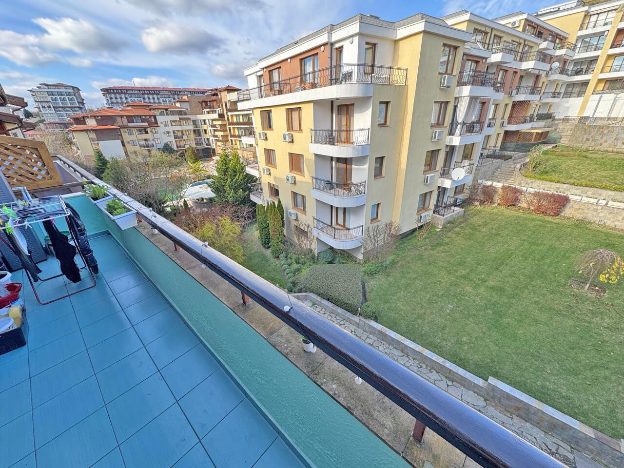 Dwupokojowe mieszkanie w kompleksie Garden of Eden w Sveti Vlas, Bułgaria