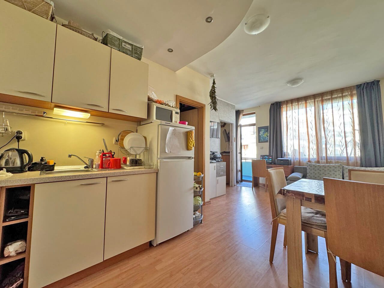 Dwupokojowe mieszkanie w kompleksie Garden of Eden w Sveti Vlas, Bułgaria