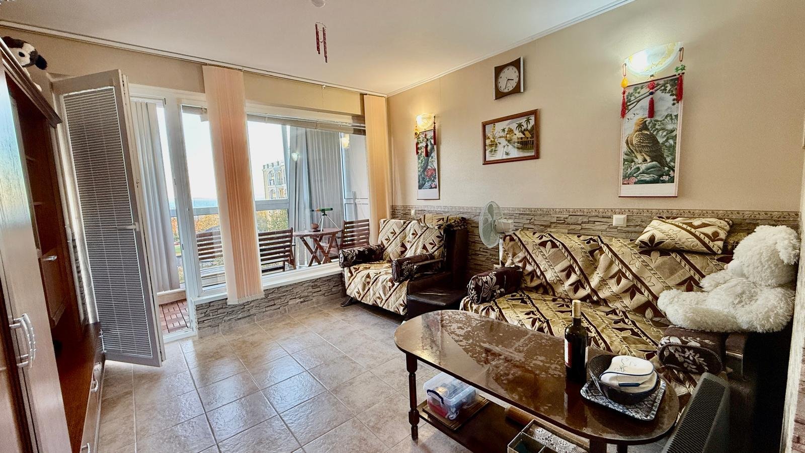 Studio z widokiem na morze w kompleksie Anna Marina w Sveti Vlas, Bułgaria