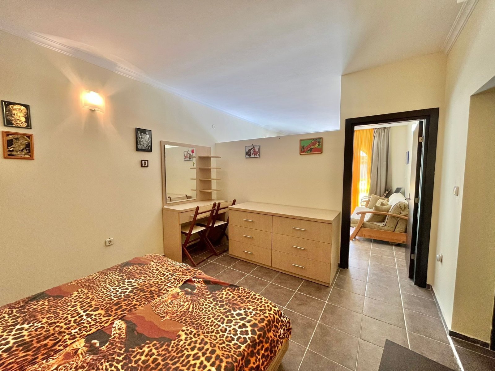 Duże studio z widokiem na basen w kompleksie Sveti Georgi w Sveti Vlas, Bułgaria