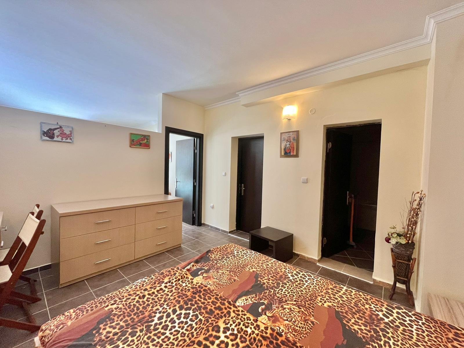 Duże studio z widokiem na basen w kompleksie Sveti Georgi w Sveti Vlas, Bułgaria