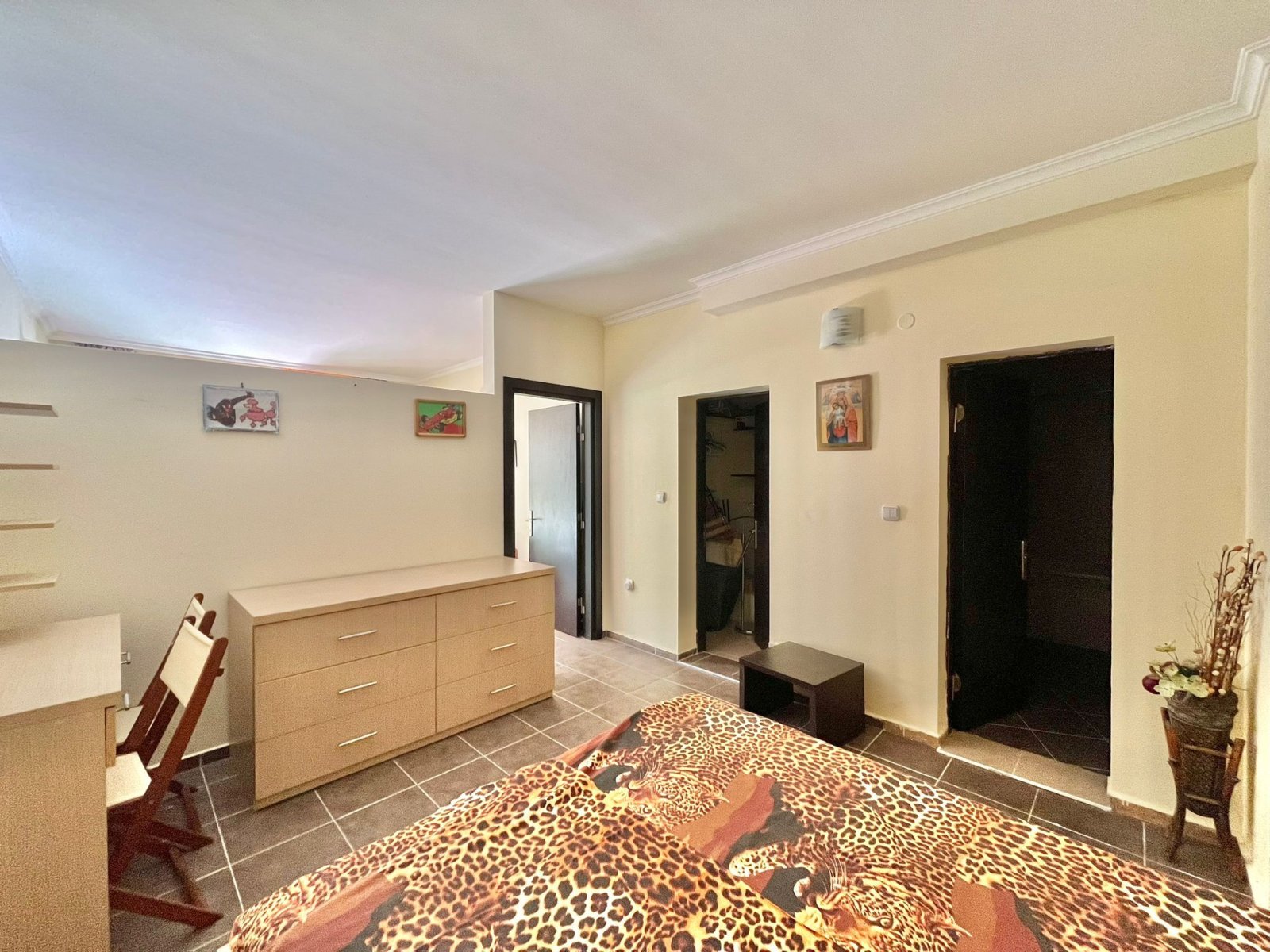 Duże studio z widokiem na basen w kompleksie Sveti Georgi w Sveti Vlas, Bułgaria