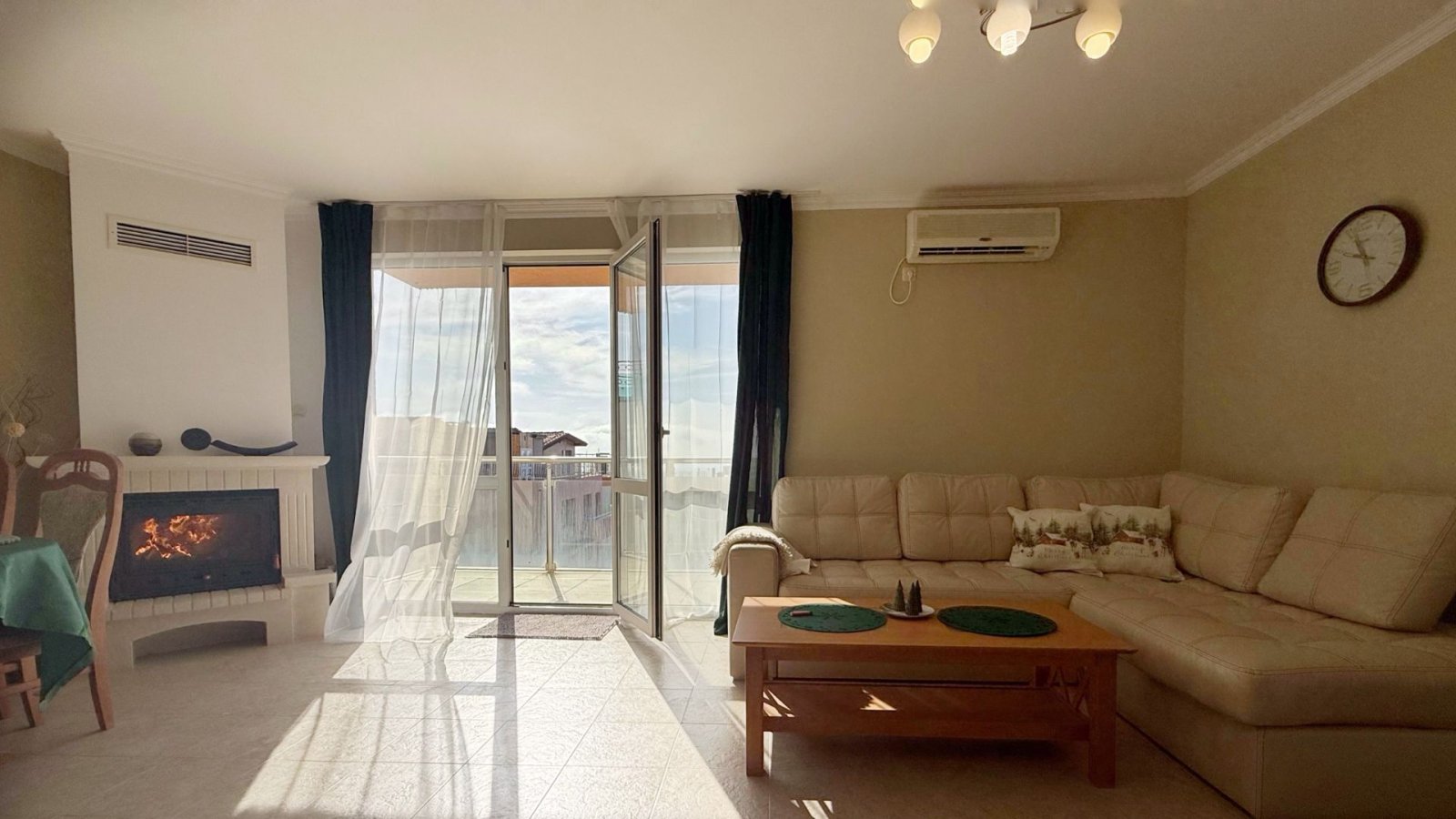 3-pokojowe mieszkanie z widokiem na morze, Vista Residence Sveti Vlas, Bułgaria