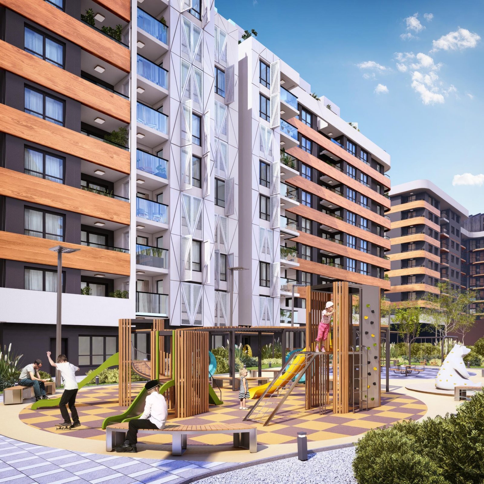 Mieszkanie 1+1 w kompleksie Atlas 2, Burgas, Bułgaria