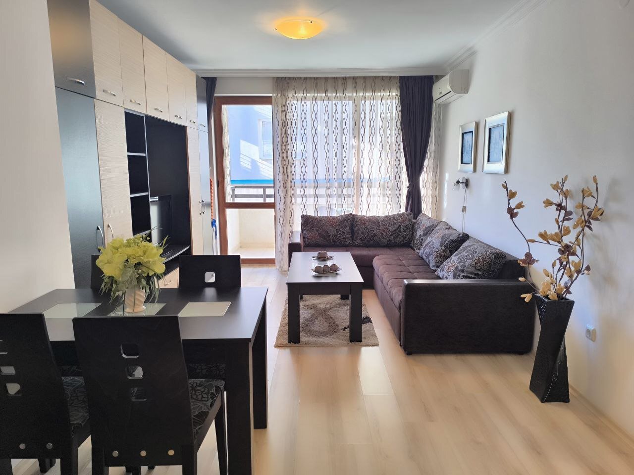 Mieszkanie typu studio w kompleksie Amphora, Sveti Vlas, Bułgaria.